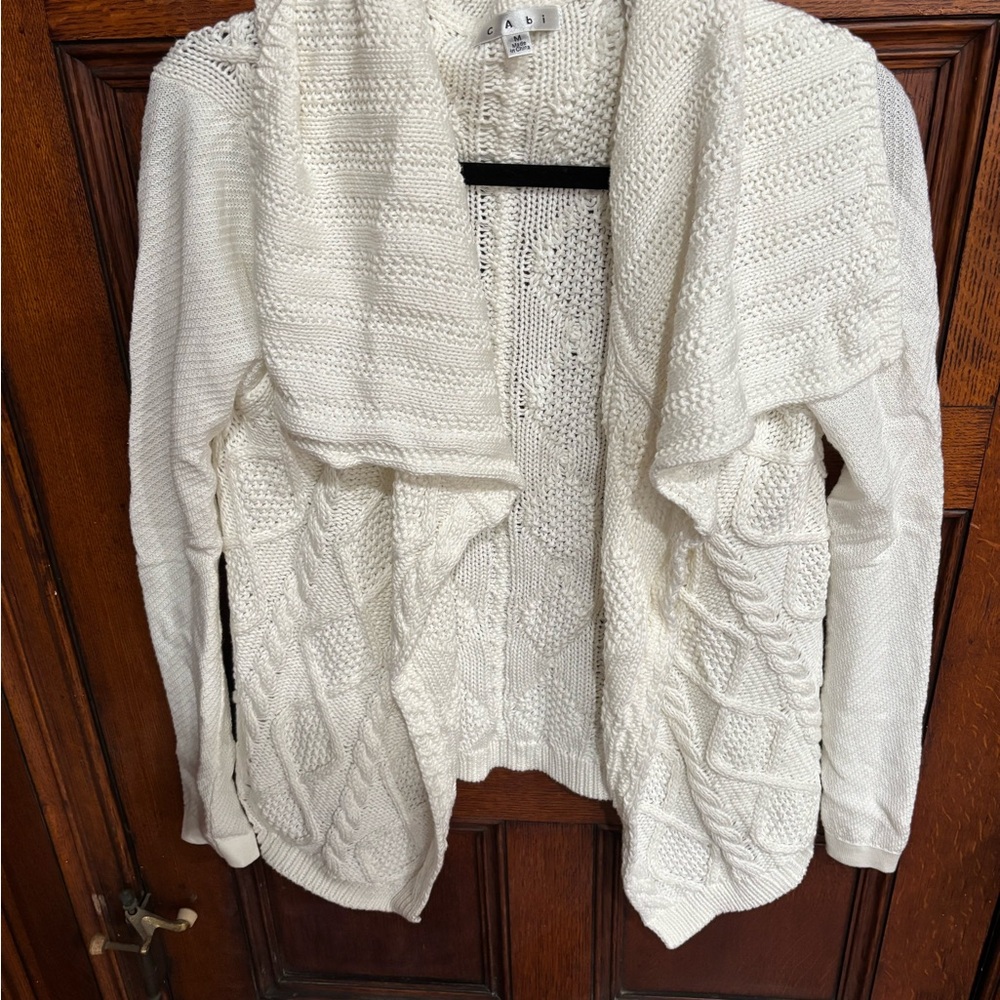 CAbi Cream Knit Cardigan